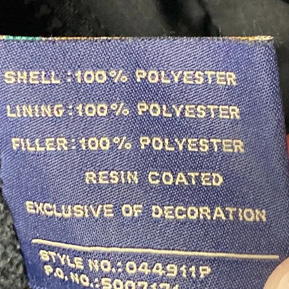 DOCKERS MENS SIZE XXL BLACK-JACKET FLEECE LINED  ZIP SNAP FRONT CLOSURE - Picture 10 of 15